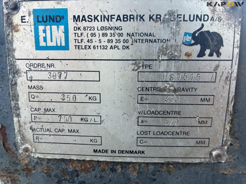 ELM HS7515 højtipskovl 19