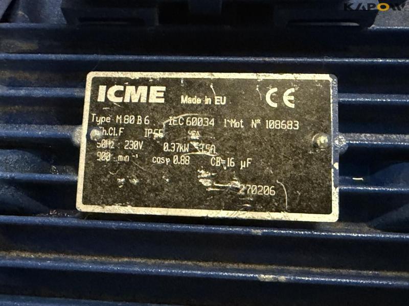 Elmotor med hydraulik - 2 stk 12