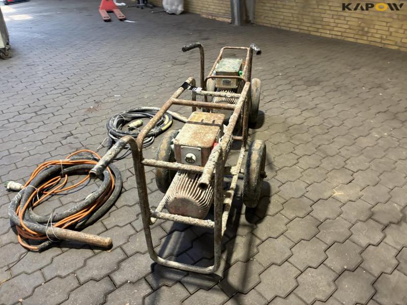 Elmotor med omformer til betonvibrator - 2 stk 4