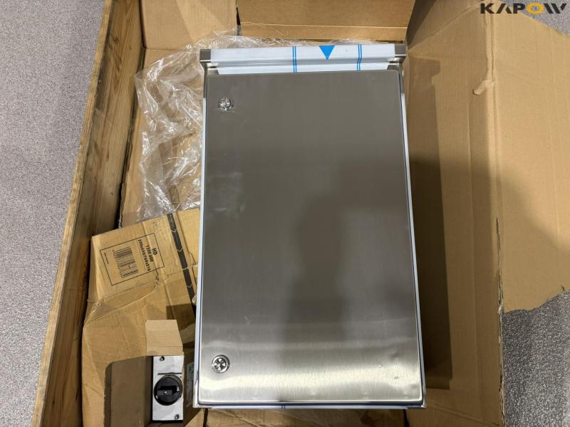 Elskab rustfri stål - ny 4