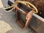 Engcon stålbørste med S60 hitch 13