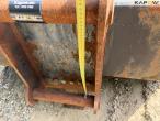 Engcon stålbørste med S60 hitch 16