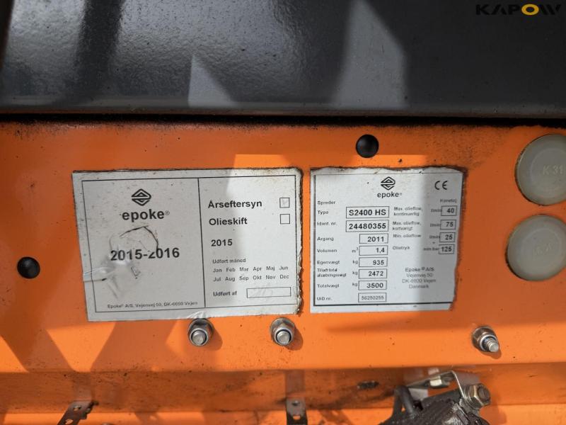 Epoke S2400HS saltspreder 29