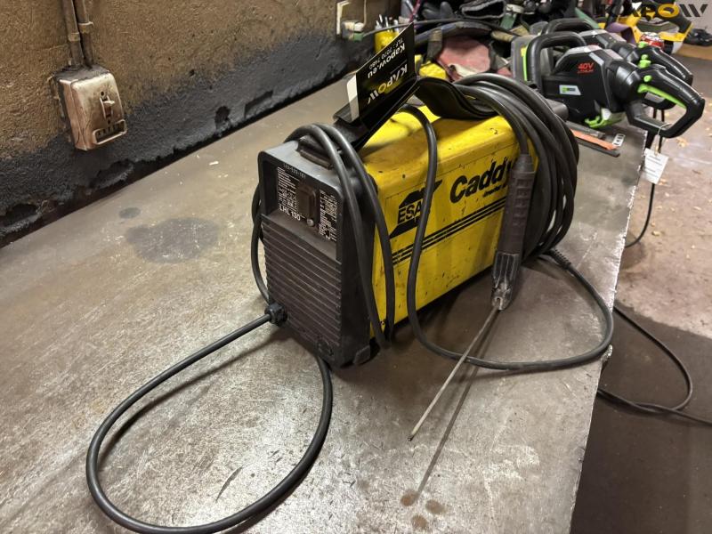 ESAB LHL 130 Caddy svejser 220 volt 4
