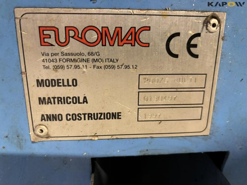 Euro Mac multi 200/6 presser 19