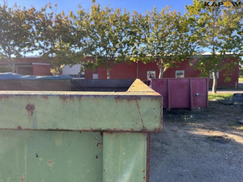 FA. Storm 6 meter container med presenning 25