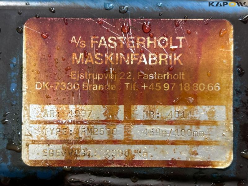 Fasterholt FM 2500 vandingsmaskine 38