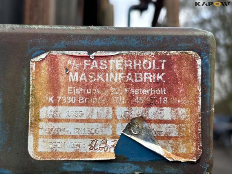 Fasterholt Fm1500 vandingsmaskine 42