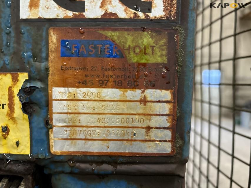 Fasterholt FM4300 vandingsmaskine 51