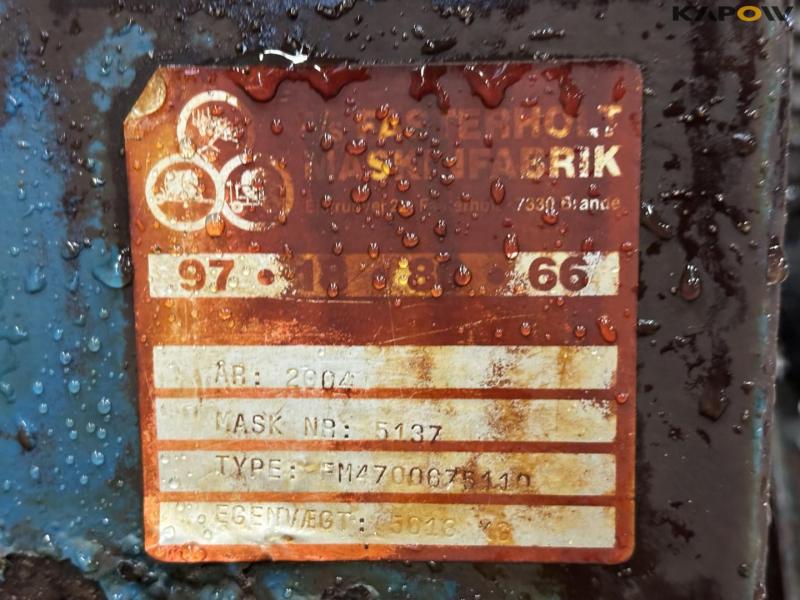 Fasterholt FM4700 vandingsmaskine 59