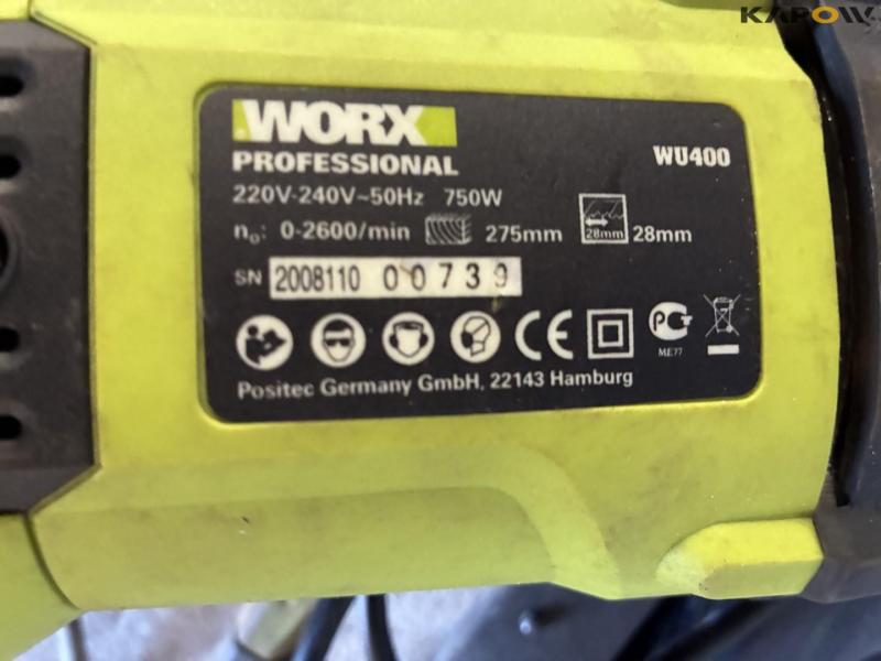 Fein slibemaskine og Worx bajonetsav 9