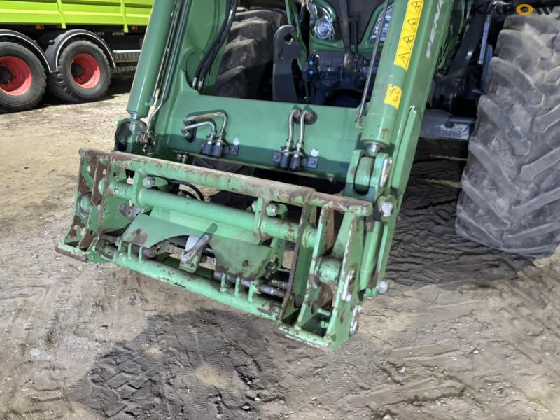 Fendt 516 Vario traktor med frontlæsser 9