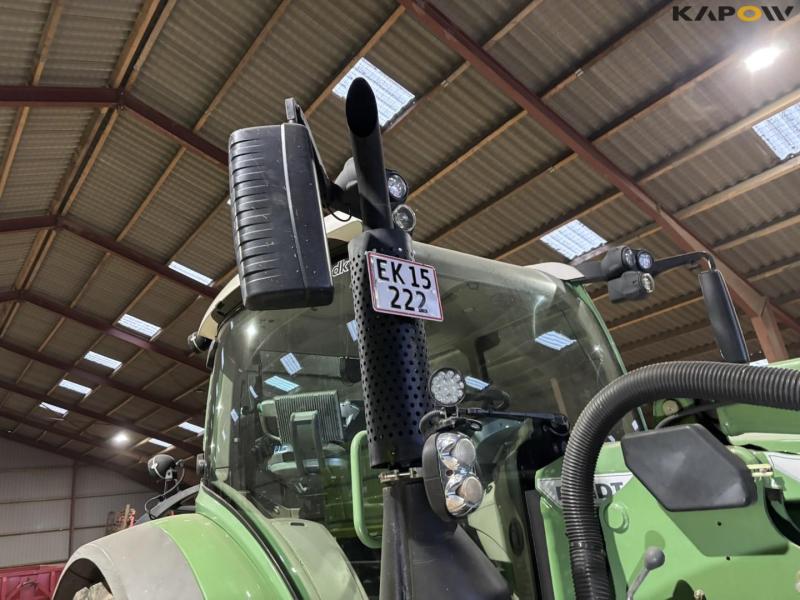 Fendt 516 Vario traktor med frontlæsser 34