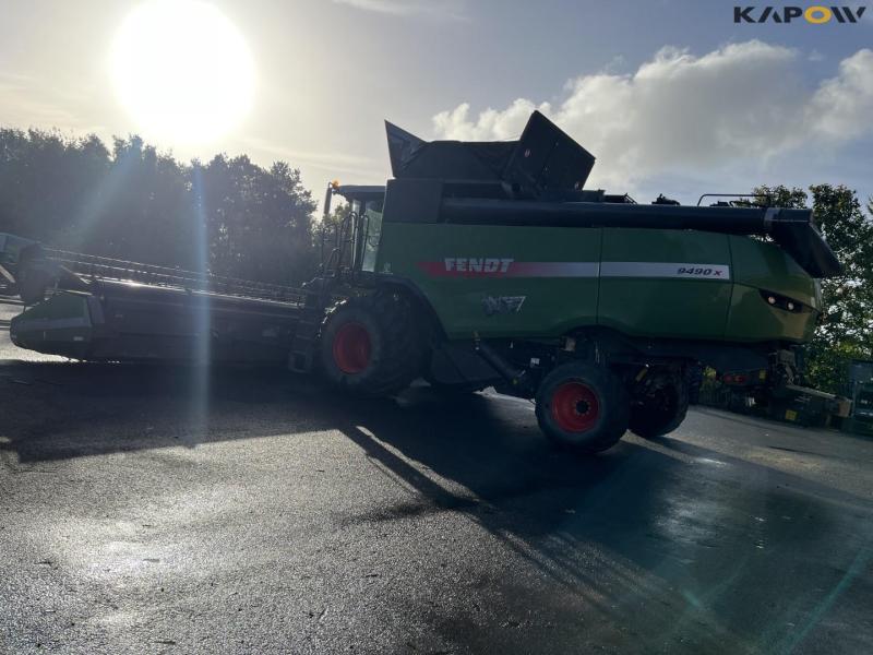 Fendt 9490X mejetærsker med 35 fods skærebord 7