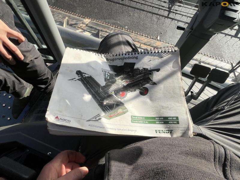 Fendt 9490X mejetærsker med 35 fods skærebord 97