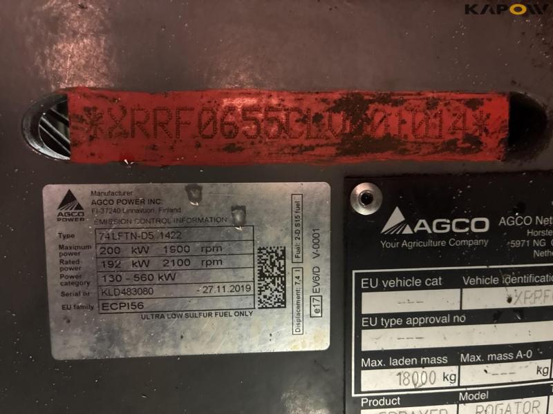 Fendt Rogator 655 selvkørende sprøjte 57