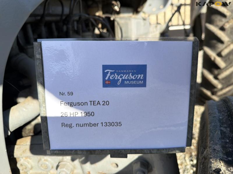 Ferguson TEA20 traktor 32