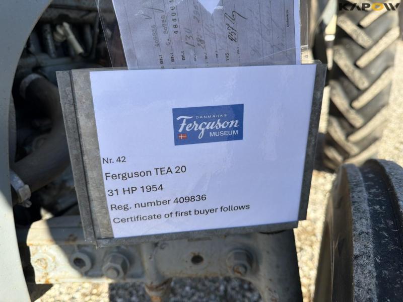 Ferguson TEA20 traktor 31