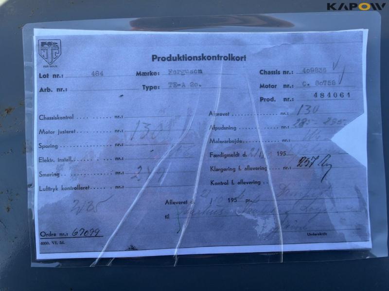 Ferguson TEA20 traktor 32