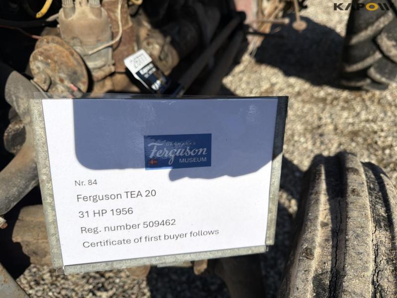 Ferguson TEA20 traktor 42