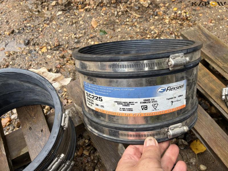Fernco og flexseal koblinger 8