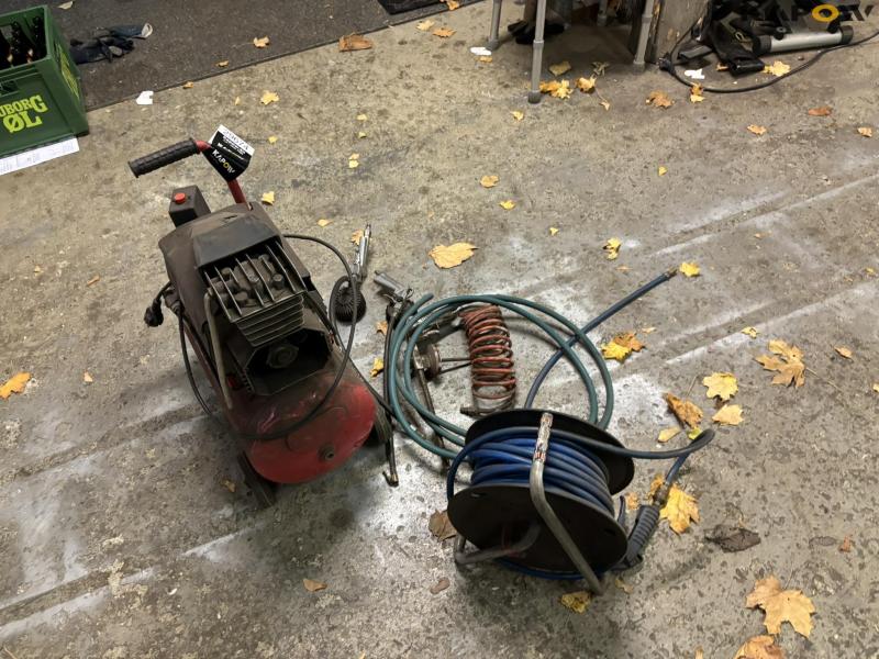 Ferrua AS210 kompressor med udstyr 3