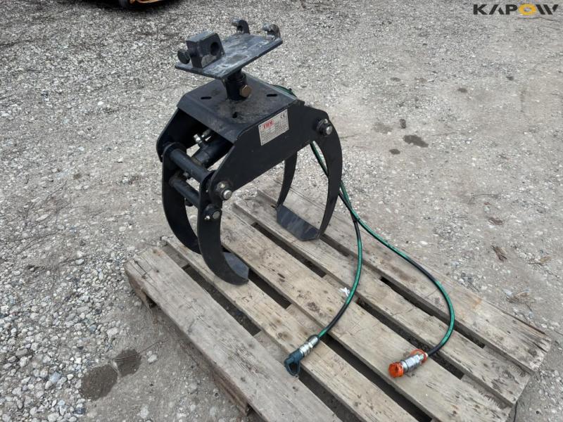 FHM ZD50 skovklo med minigraver hitch 2