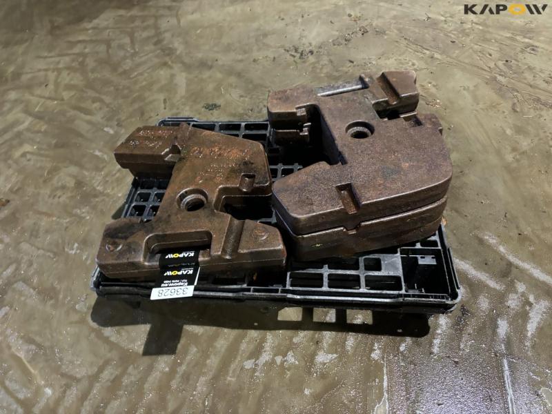 Fiat 40kg vægtskiver - 5 stk 2