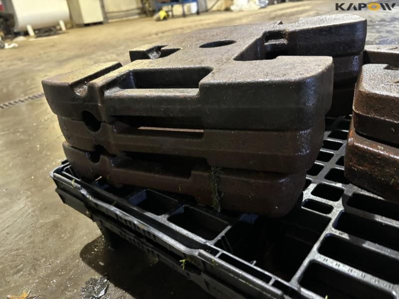 Fiat 40kg vægtskiver - 5 stk 13