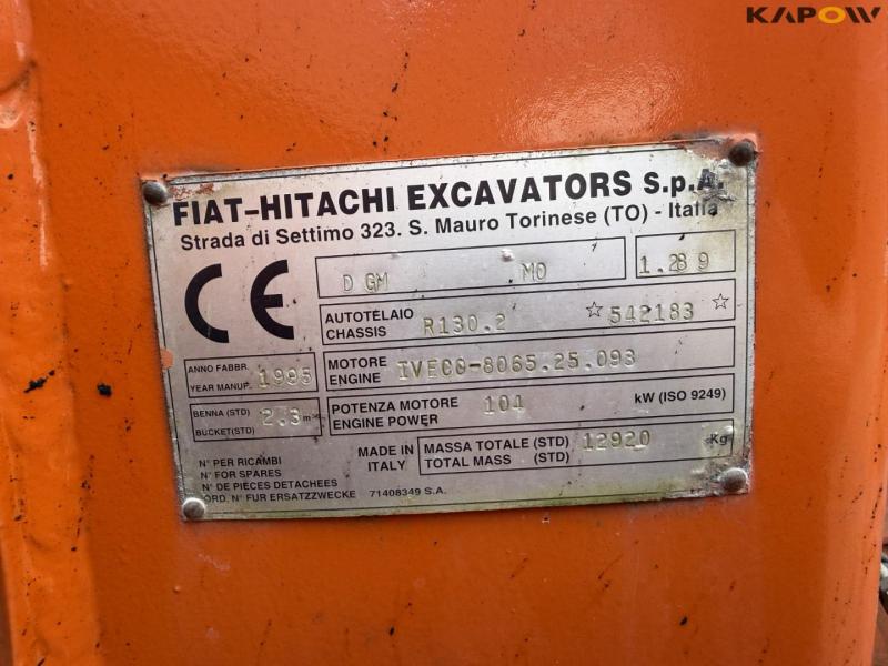 Fiat-Hitachi R130.2 gummihjulslæsser 44