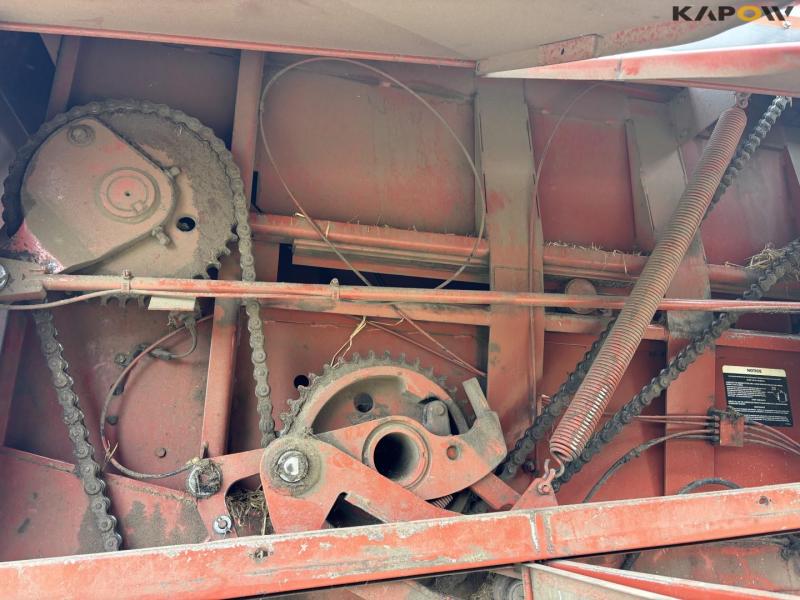 Fiatagi Hesston 4900 bigballepresser med ballevogn 45