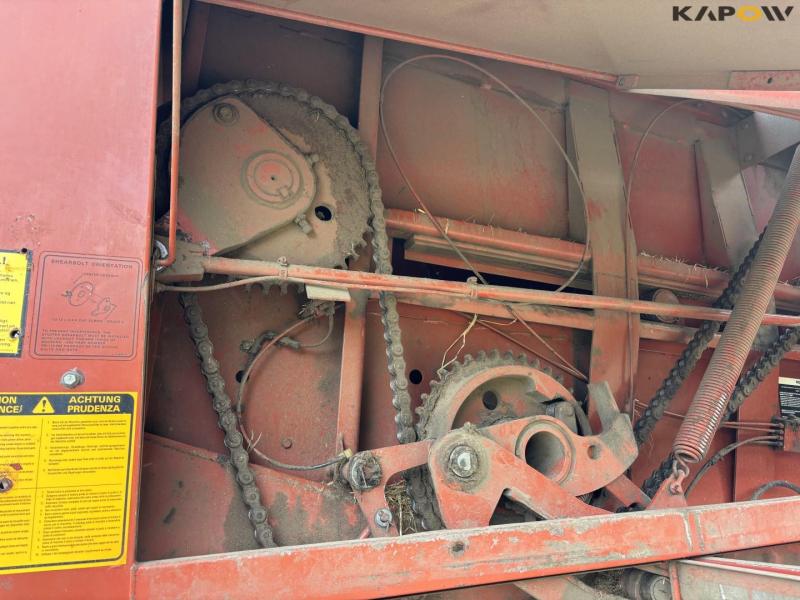Fiatagi Hesston 4900 bigballepresser med ballevogn 46