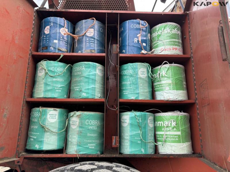 Fiatagi Hesston 4900 bigballepresser med ballevogn 53