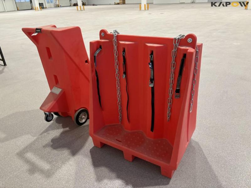 Flaskevogn og holder 3