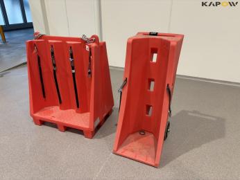 Flaskevogn og holder