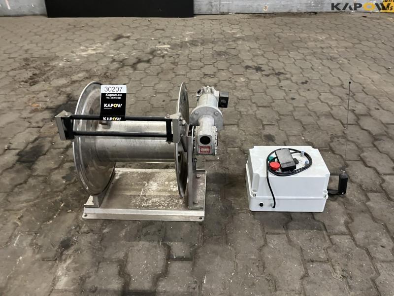 Flexbimec Rustfri slangerulle med fjernebetjening 2