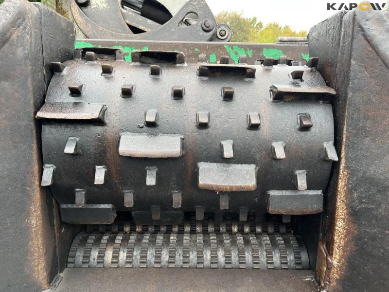 Flishugger med kran og vogn 31