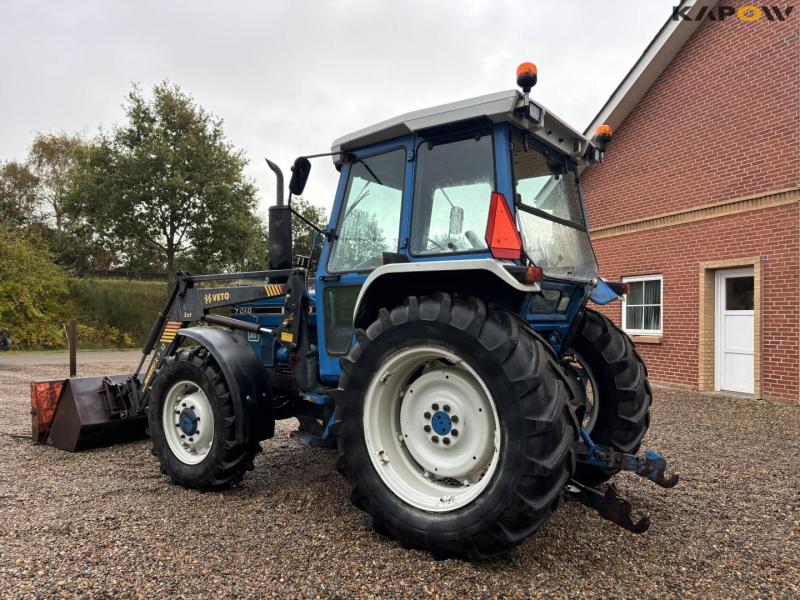 Ford 6610 traktor med frontlæsser 7