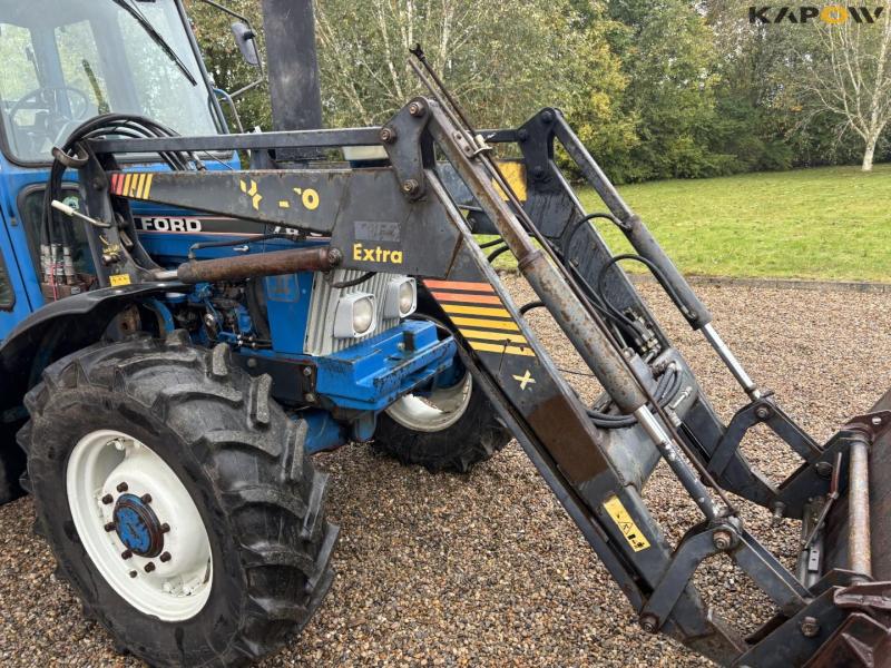 Ford 6610 traktor med frontlæsser 11