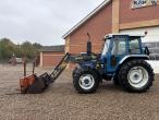 Ford 6610 traktor med frontlæsser 8