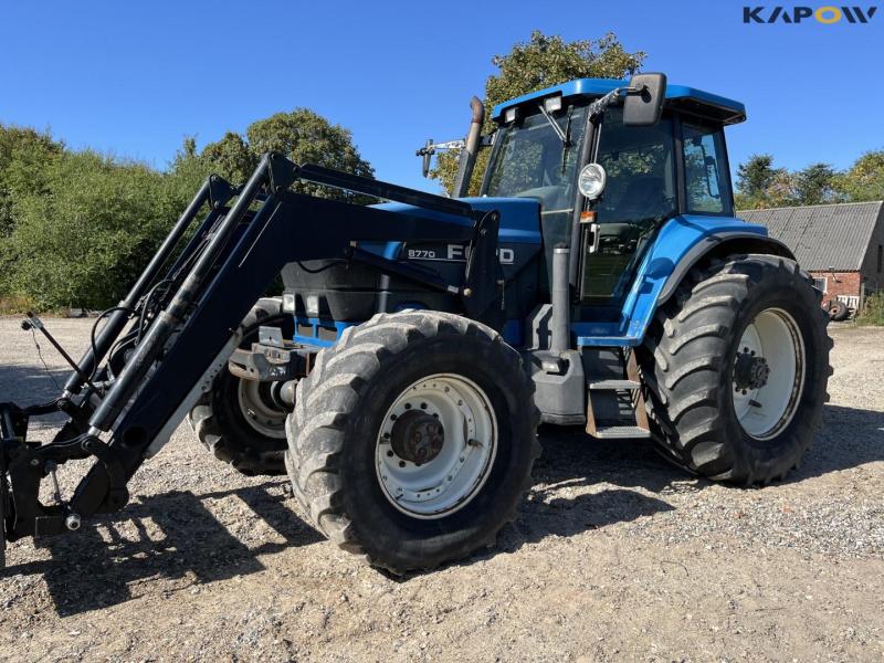 Ford 8770 frontlæsser traktor 1