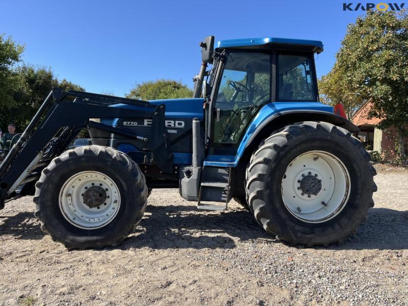 Ford 8770 frontlæsser traktor 8