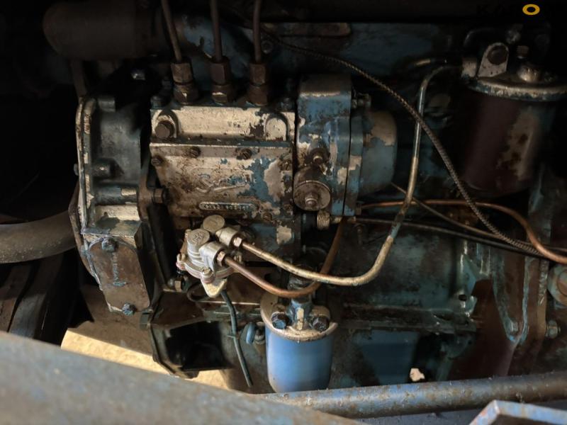 Fordson Dexta med frontlæsser 45