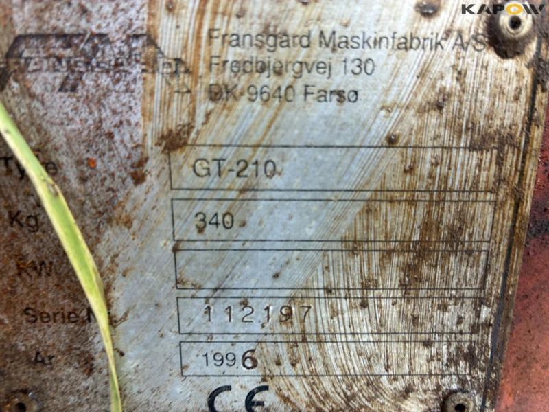 Fransgård GT 210 dozerblad 11
