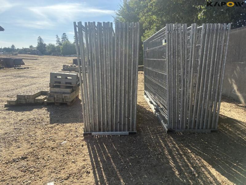 Galvaniseret byggepladshegn 8