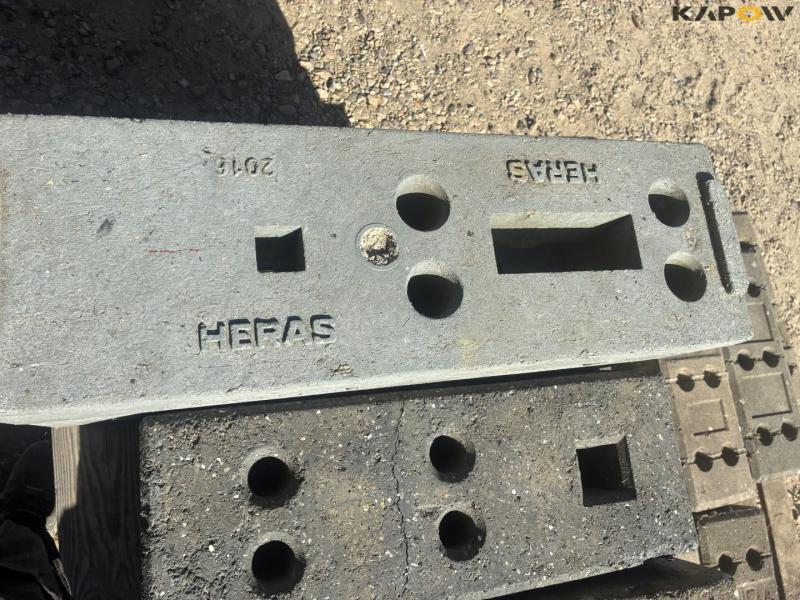 Galvaniseret byggepladshegn 13