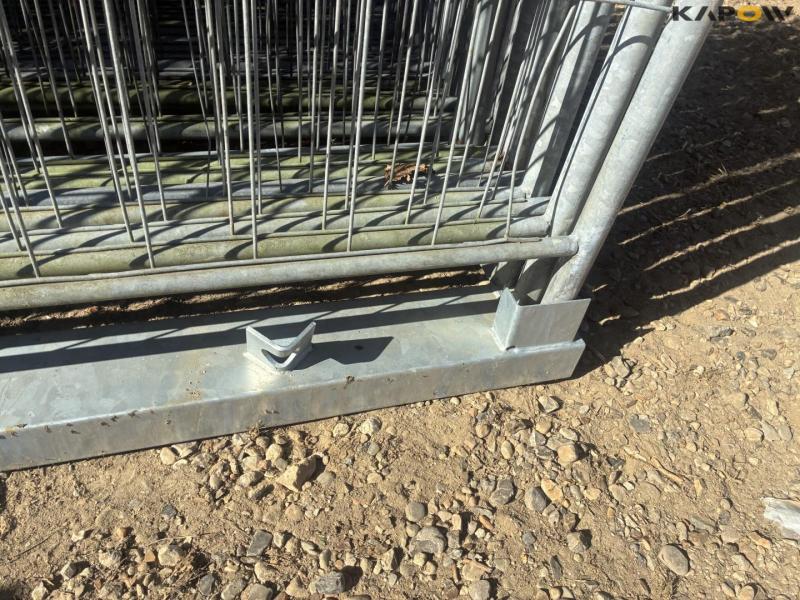 Galvaniseret byggepladshegn 16