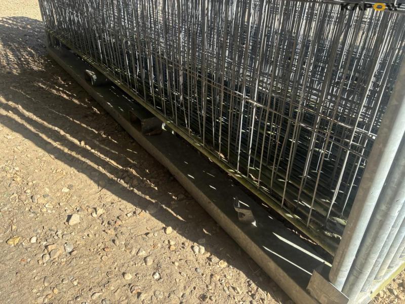 Galvaniseret byggepladshegn 28
