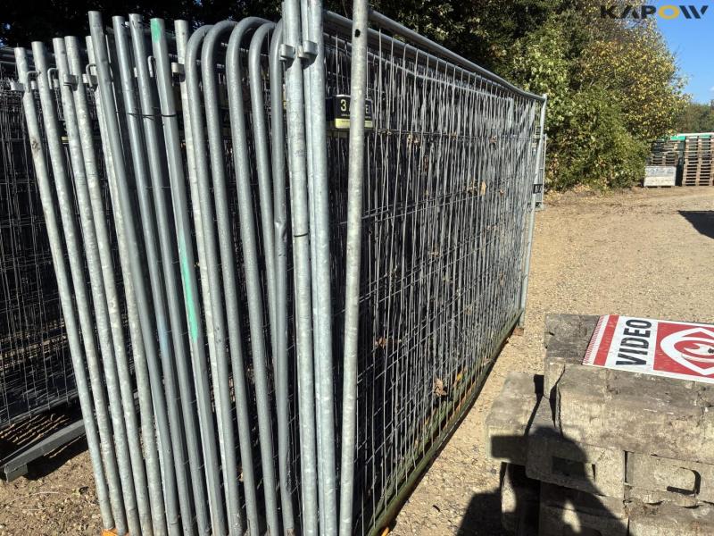 Galvaniseret byggepladshegn 15