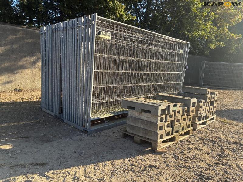 Galvaniseret byggepladshegn 3